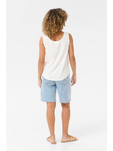 Cream Jerseytop CRMianna Loose fit in Snow White