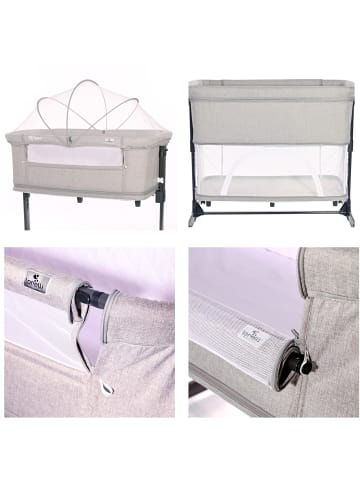 Lorelli Babybett Milano 2 in 1 in grau