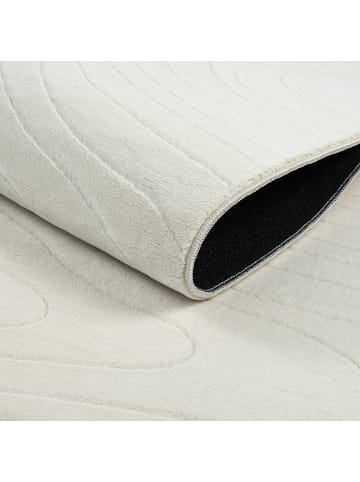 KADIMA DESIGN Läufer Abstrakt rutschhemmend pflegeleicht Wohnzimmer Schlafzimmer in Creme