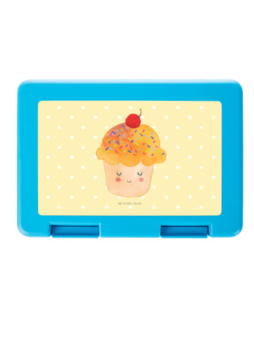 Mr. & Mrs. Panda Snackbox Cupcake ohne Spruch in Gelb Pastell