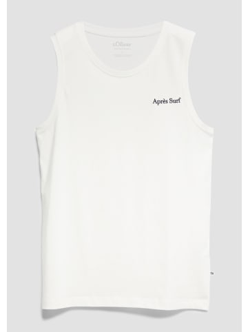 s.Oliver T-Shirt in 02D1_creme