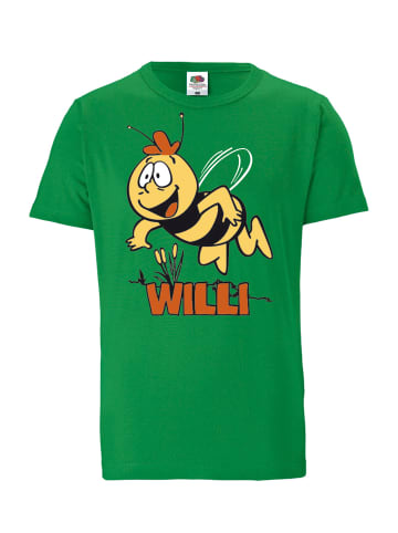 Logoshirt T-Shirt Die Biene Maja – Willi in grün
