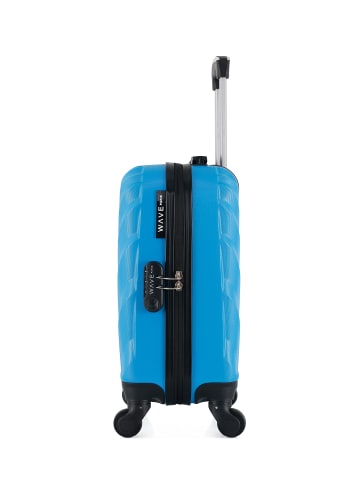 WAVE PARIS Handgepäck Koffer DANUBE in Blau (26L)