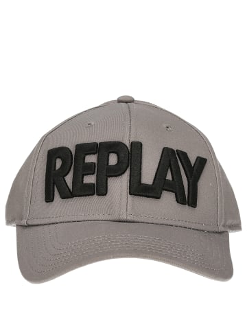 Replay Men's Accessoires -Cap in darck grey black