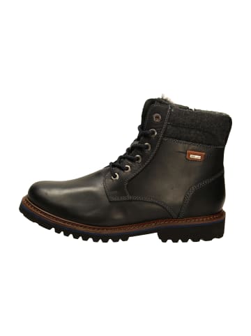 Sioux Schnürboots in Schwarz