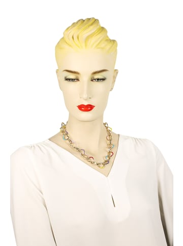 collezione alessandro Kurze Kette " Cuori " in gold