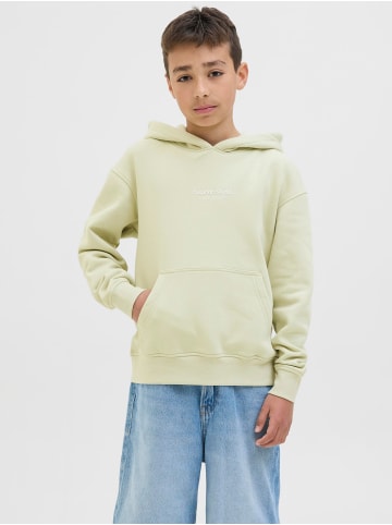 JACK & JONES Junior Kapuzenpullover in Celadon Tint