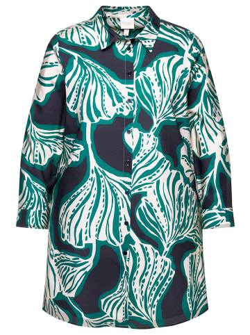 Ulla Popken Hemdbluse in marine