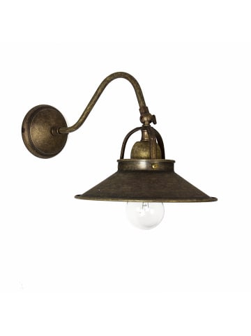 Licht-Erlebnisse Wandlampe in Bronze Antik matt