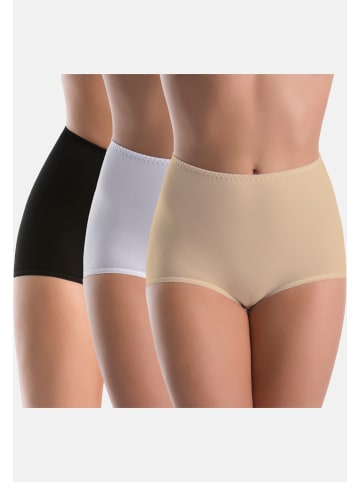 Teyli 3er Pack: Höschen mit hoher Taille Ori in mehrfarbig
