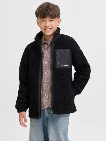 JACK & JONES Junior Teddyjacke JJESOHO TEDDY JACKET SN JNR in black
