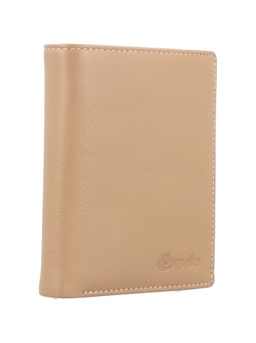 Esquire Peru Geldbörse RFID Leder 9,5 cm in taupe