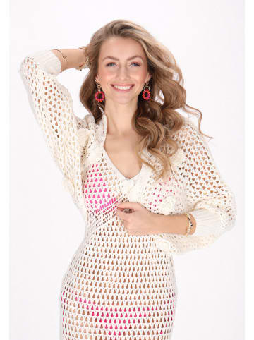 IZIA Women Cardigan in offwhite