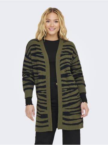 JDY Strickjacke in Winter Moss
