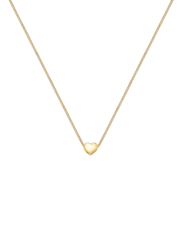 Elli Halskette 585 Gelbgold Herz in Gold