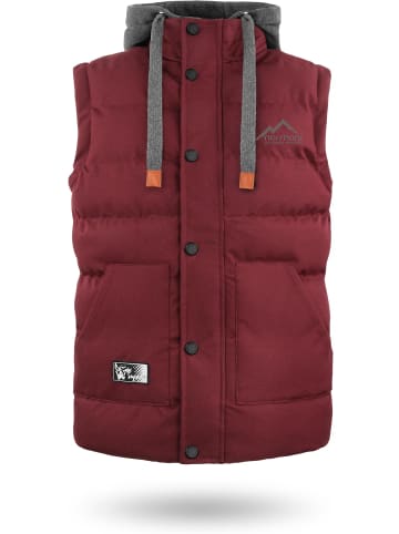 Normani Outdoor Sports Herren Winter-Steppweste Sayward in Bordeaux