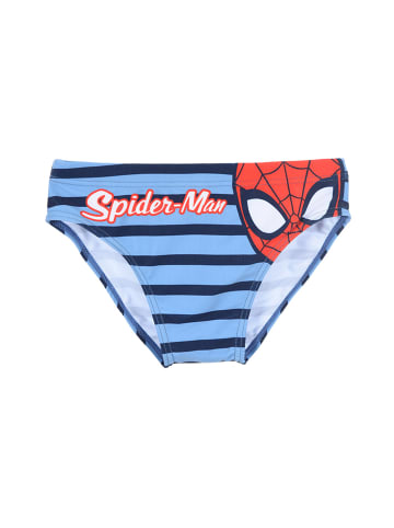 Spiderman Badehose Slip in Blau