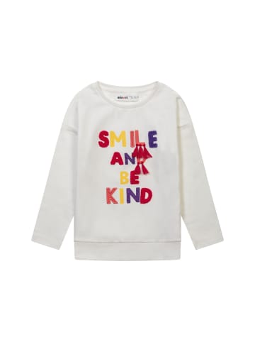 Minoti Longsleeves Kindness 7 in Cremeweiß