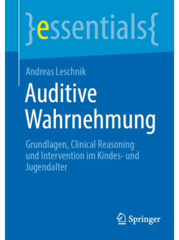 Springer Berlin Buch - Auditive Wahrnehmung