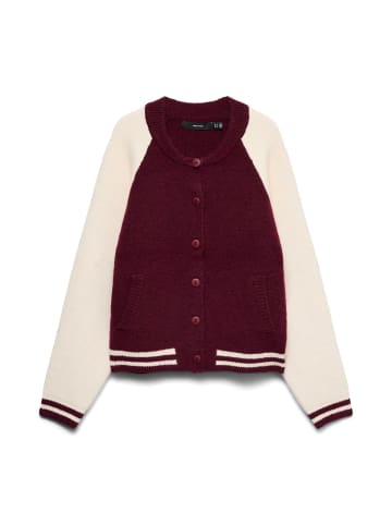 Vero Moda Strickjacke in Windsor Wine