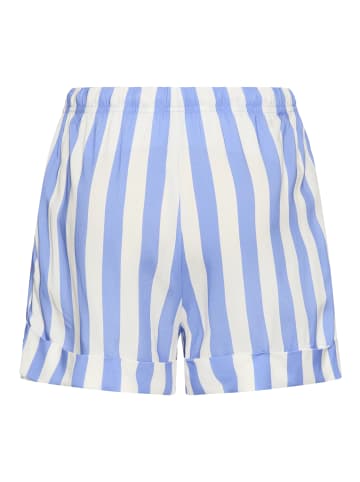 s.Oliver Pyjamashorts in blau gestreift
