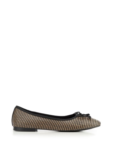Wittchen Geflochtene Ballerinas Mit Schleife in Black