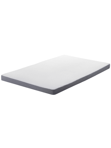 Beliani Matratze PICCOLO in Grau/Weiß - (W) 90 x (H) 10 x (L) 200 cm