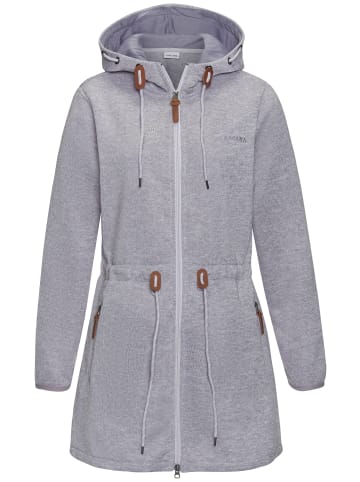 LASCANA Fleecejacke in lila