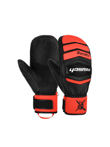 Reusch Fäustling Worldcup Warrior Team Mitten in 7809 black / fluo red