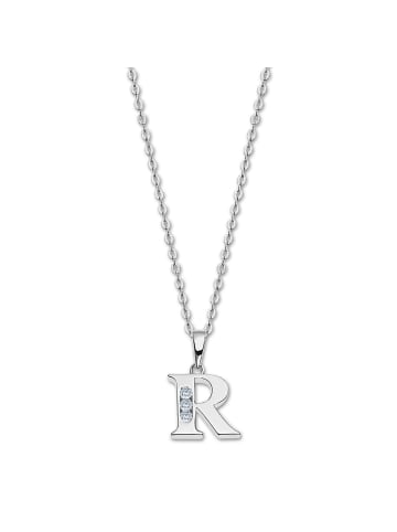 LOTUS silver Anhänger Silber 925 Sterling Silber Buchstabe R Halsketten