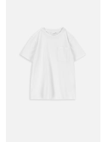 Coccodrillo Kurzärmeliges T-Shirt in weiß