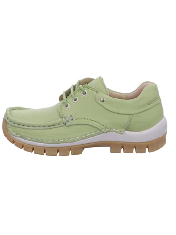 wolky Schnürschuh in grün