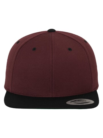  Flexfit  Flexfit Unisex Classic Snapback 2-Tone in maroon/blk