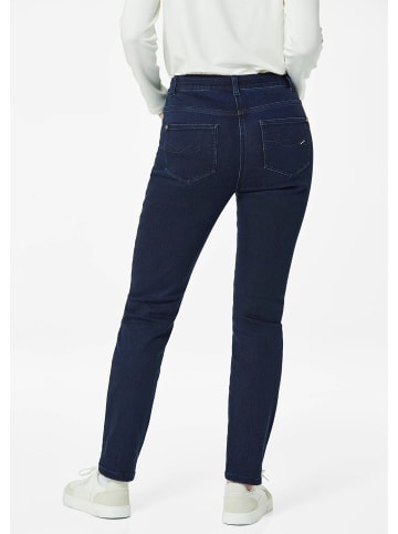 GOLDNER Stilvolle Winterhose in 5-Pocket-Form in marine