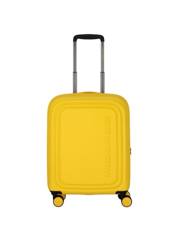 Mandarina Duck Logoduck+ 4-Rollen Kabinentrolley 55 cm in duck yellow