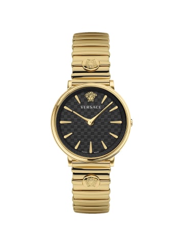 Versace Versce Damen Armbanduhr V-CIRCLE 38 MM VE8104722 in gold