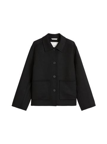 Marc O'Polo Shirtjacke regular in Schwarz