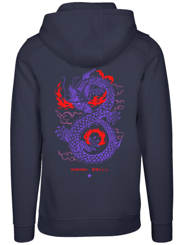 F4NT4STIC Hoodie Dragon fire in marineblau