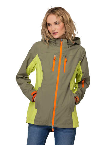 LAURASØN Funktionsjacke in stein grau