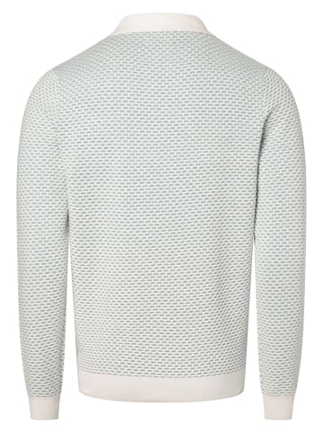 Nils Sundström Pullover in weiß mint