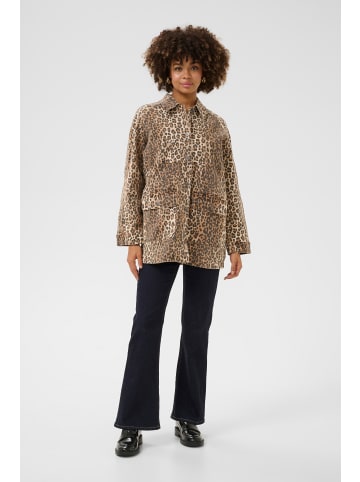 CULTURE Overshirt CUaliena Oversize fit in Leopard
