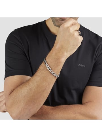 s.Oliver Armband Chunky in silber
