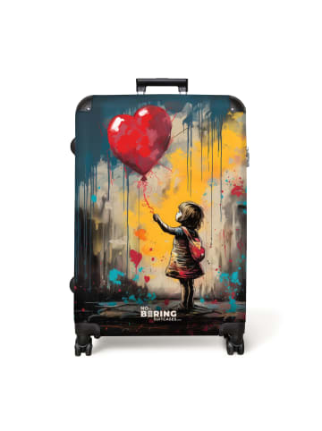 NoBoringSuitCases Suitcase, Koffer, Reisekoffer Herzballon