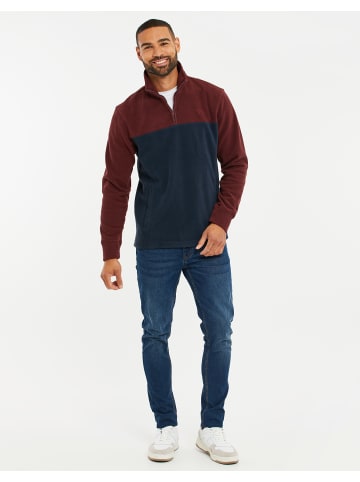 Threadbare Pullover in burgundy_navy