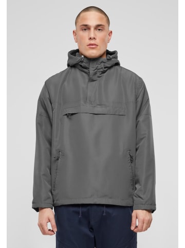 Brandit Windbreaker in charcoal