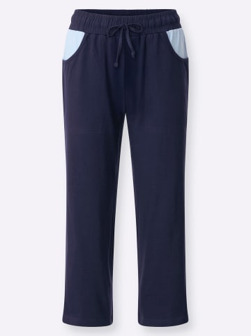 Sieh an! 7/8-Freizeithose in marine