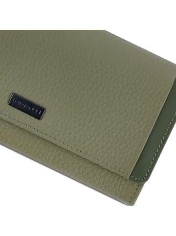 Bugatti Sina Geldbörse RFID Schutz Leder 18.5 cm grün