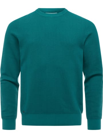 ragwear Rundhalspullover Orien in Teal Green