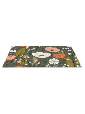 OnlyWow Fußmatte Blumen