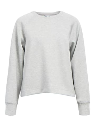 Object Sweatshirt in Light Grey Melange
